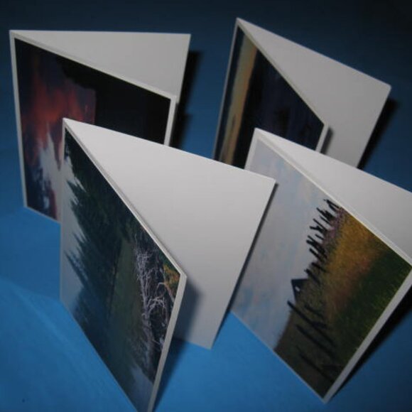 Lot of 4 Real Photo Art Print Cards Lot #2 - Picture 4 of 7